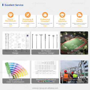 الاقتصادي في الهواء الطلق الحديد الزهر المجلفن أضواء عمود إضاءة أجزاء 5m 7m 8m 9m سعر عمود إضاءة الشمسية ضوء الشارع القطب - Product Image 6