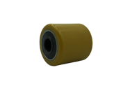 Roue de charge Linde authentique 85x85/90-25 en polyuréthane, pièce de rechange pour chariot élévateur Linde, pièce OEM 50010588, rouleau de charge