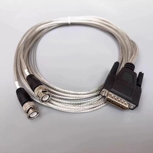 Câble DB9 DB15 DB25 vers BNC de longueur personnalisée 0,5 m 1 m avec blindage tressé et gaine en PVC pour transfert de signal informatique - Product Image 5