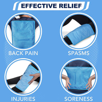 Pack de glace réutilisable pour les blessures Pack de gel chaud et froid de grande taille 11*14 pouces pour le soulagement de la douleur au genou et à l'épaule
