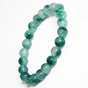Factory Wholesale 6 8 10 12 MM Natural Grass Green Chalcedonys <strong>Jade</strong> Stone Beaded <strong>Bracelets</strong> for Women - Product Image 3