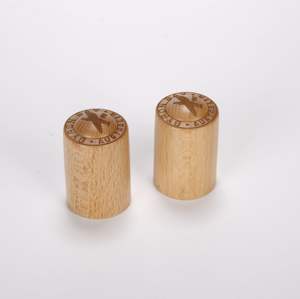 Couvercles en bois à gravure supérieure Couvercle de bouteille d'emballage d'art à collectionner Pots personnalisés OEM pour bouteille de crème pour les yeux à lotion cosmétique - Product Image 4