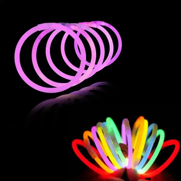 Özel 3 ayak boyutu 2mm balıkçılık kamp kırmızı beyaz LED olaylar parti malzemeleri için diğer parti Glowsticks süslemeleri