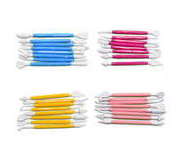 Bestseller 8-teiliges Keks-DIY-Fondant-Modellierwerkzeug-Set Backzubehör Kuchendekoration Werkzeuge Kuchendekorations-Stift