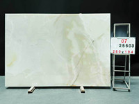 Dalle de marbre onyx vert translucide rétroéclairée, panneau onyx de luxe pour mur d'accentuation, comptoir de villa de luxe, onyx pour comptoir