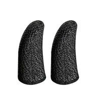 Smartphone Gaming Doigt Gants Anti Sueur Argent Fibre Haute Sensibilité pour IOS Android Jeux Enfants Jouant