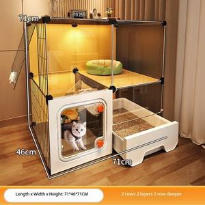 La Villa Tiene una Área Combinada de Dormitorio y Baño, que No Ocupa Mucho Espacio y Tiene un Tamaño Reducido, Cama/Nido para Mascotas - Product Image 4