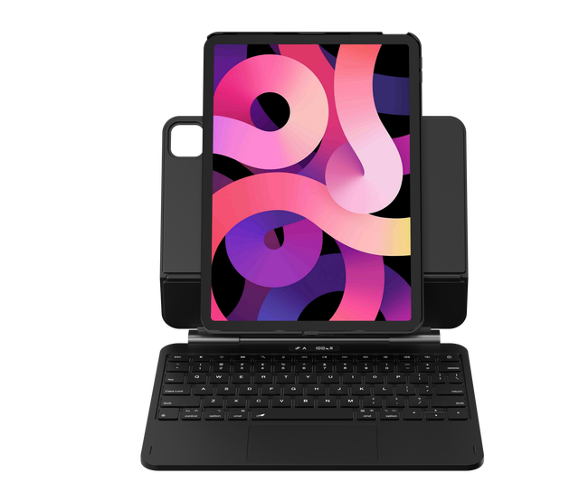 EN DE ES AR Layout Wholesale 2nd Gen Magnetic Keyboard Folio With USB-C Charge OEM Custom for iPad Pro 13" M4 Chip 2024/2025