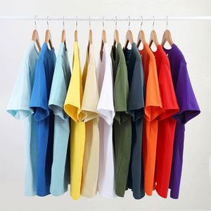 Design High Quality 230 Gsm Blank T-shirt Customized Cotton Printed t Shirts for Men Heavyweight Oversized Men's T-shirt - Product Image 5