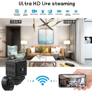 Macchina fotografica senza fili di 360 gradi di rotazione della macchina fotografica umana costruita in punto di accesso a 90 gradi della macchina fotografica senza fili di sicurezza a distanza 1080p hd - Product Image 2