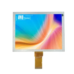 DXQ Manufacturer 8 Inch IPS LCD Panel TFT LCD Screen 800*600 RGB LCD For Car Navigation