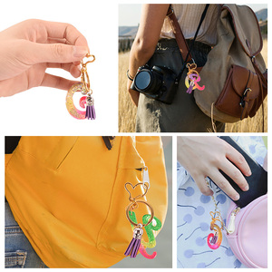 Bộ Khuôn Nhựa Resin Bảng Chữ Cái Silicone TựLàm Khuôn Trang Trí & Chữ Lạ Mắt Khuôn Đúc Nhựa Epoxy Bộ Dụng Cụ Làm Móc Khóa Nhựa - Product Image 4