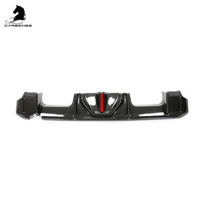 Diffuseur de pare-chocs arrière en Fiber de carbone sèche de haute qualité avec LED pour BMW G80 G82 M3 M4 2021 + - Product Image 5