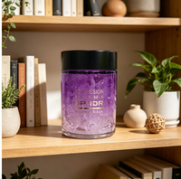 Diffuseur de parfum luxueux en perles de verre décoratives, éliminateur d'odeurs et parfum longue durée pour la décoration de la voiture et de la maison