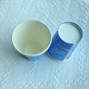 1000 Uds. Vasos de papel de pared doble desechables impermeables ecológicos personalizados de 12oz con logotipo personalizado para cafetería de oficina de empresa - Product Image 5