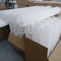 Cartouche filtrante plissée en acier inoxydable JUNLV pour usage domestique, 60 pouces, 4,5 microns, grand débit, dimensions personnalisées