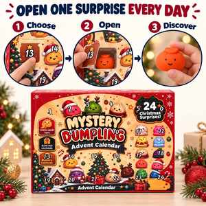 Bulk Party Favor Dumpling <b>Squishy</b> Advent Calendar Christmas Blind Box Mini Squeeze Fidget <b>Toy</b> Event Supply Wholesale - Product Image 3