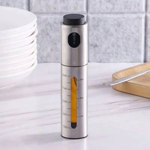Atomizador de Aceite de Oliva y Vinagre de Acero Inoxidable de 100 ml, Ecológico, para Cocinar y Acampar, en Oferta - Product Image 2