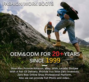 รองเท้าบูทผู้ชายแบรนด์ดังขายส่ง ดีไซน์แฟชั่น รองเท้าบูทหุ้มข้อหนังแท้ รองเท้าบูทหนังนูบัคสำหรับผู้ชาย - Product Image 4