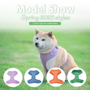 <span class=keywords><strong>Harness</strong></span> dan Tali Anjing Hanyang Custom Polyester No Choke Mesh Ukuran Ekstra Kecil, Set <span class=keywords><strong>Harness</strong></span> Kerah yang Dapat Disesuaikan untuk Anjing dan Kucing Ukuran Kecil hingga Sedang - Product Image 5