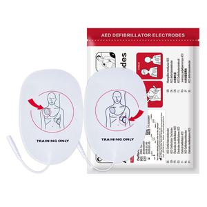 Pad per Addestramento <span class=keywords><strong>AED</strong></span> con Ago a Coda di Maiale in Schiuma per Studenti di Medicina, <span class=keywords><strong>Trainer</strong></span> <span class=keywords><strong>AED</strong></span> per Adulti, Addestramento RCP - Product Image 1