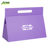 Boîte cadeau pliante en papier avec impression personnalisée en gros, matériaux recyclés, impression UV, fermeture magnétique