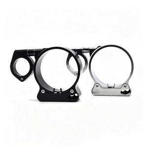Soporte de montaje para medidor de velocidad CNC para motocicleta Harley Sportster XL, color negro cromado. - Product Image 5