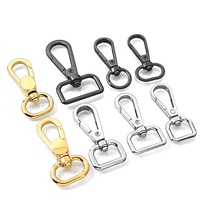 Mousqueton classique en alliage de zinc avec anneau en O doré, fournitures de quincaillerie pour sacs, accessoires en gros pour sacs à main, bagages et vêtements