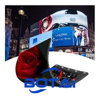 Botai P1.875 P2 P2.5 Ndoor Panneaux flexibles personnalisés Panneau d'écran d'affichage à LED publicitaire