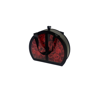Caja de Regalo con Forma de Maleta de Mano, con Doble Cajón Abatible, para Regalos Florales, Cumpleaños, Sorpresas, Regalos para Damas de Honor - Product Image 2