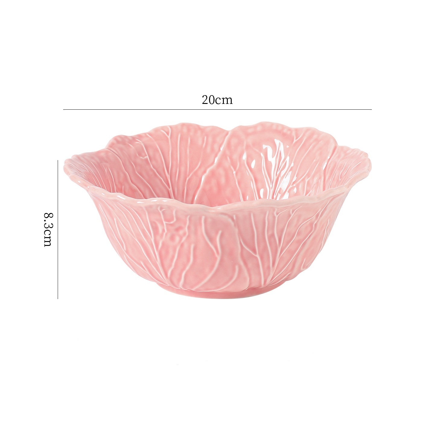 Bol rose 8''