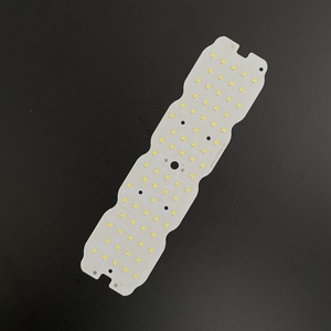 Module LED PCB 250x74mm 72-en-1 120 degrés avec couvercle PC 50W/60W pour éclairage extérieur - Product Image 2