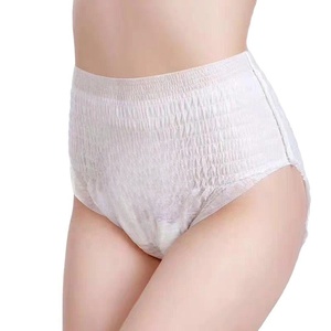 Frauen Menstruation periode Über nacht Unterwäsche Höschen Großhandel Einweg Auslaufs icher Bio-Baumwolle 4-lagige Riemen für Frauen M-xl