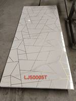 4*8 marbre feuille de pvc linyi usine/carrelage substitut intérieur/panneau de mousse pvc