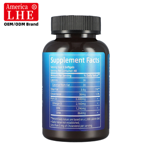 น้ำมันปลาที่มีคุณภาพสูงผลิตภัณฑ์เสริมอาหารนุ่มรวมถึงอาหารเสริมน้ำมันปลา EPA DHA DPA สนับสนุนสุขภาพสำหรับผู้ชายและผู้หญิง - Product Image 5