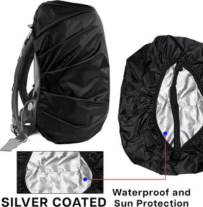 Heavy Duty impermeable a prueba de rayos UV bolsa a prueba de polvo cubierta ajustable Polvo y lluvia para senderismo Camping mochila - Product Image 3