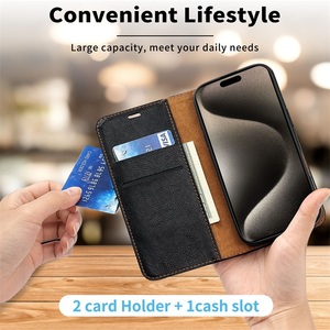 Custodia a Portafoglio Magnetica in <span class=keywords><strong>Pelle</strong></span> PU con Porta Carte per <span class=keywords><strong>iPhone</strong></span> 16 17, Accessorio Mobile alla Moda per <span class=keywords><strong>iPhone</strong></span> 15 14 13 12 <span class=keywords><strong>11</strong></span> - Product Image 3