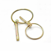 Goupille de verrouillage haute résistance avec clip en acier au carbone et goupille de sécurité pour emballage carton M1.5-M25