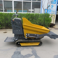 500KG Hydraulischer Kleiner LKW-Lader Raupendumper Schubkarre