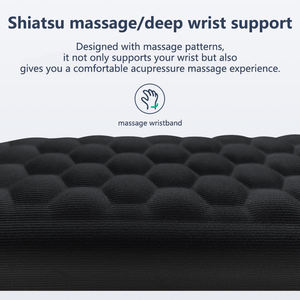 แผ่นรองเมาส์ข้อมือ แผ่นรองเมาส์โฟมหน่วยความจํา แผ่นรองเมาส์คีย์บอร์ด ที่วางมือ เมาส์ตั้งโต๊ะซิลิโคนโฟม แผ่นรองเมาส์แบบแขนข้อมือ - Product Image 5