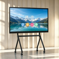 Pizarra Interactiva Inteligente 4K UHD de 86 Pulgadas al por Mayor para Enseñanza en el Aula, Compatible con Android y Windows para Uso Escolar