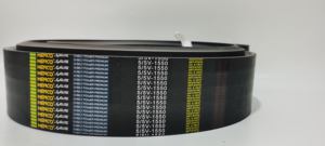 Continentale Poly Rubber Custom Snijden Industriële Transportband Machine Klassieke V-Riem Wig Gewikkeld Geribbelde Transmissie Riem - Product Image 3