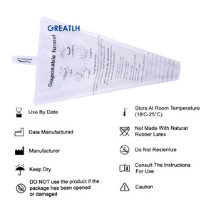 1 PC <strong>Breast</strong> <strong>Augmentation</strong> Surgery <strong>Breast</strong> <strong>Implants</strong> Funnel Sterile Funnel Disposable Funnel - Product Image 5