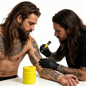 Crema de Lujo Premium para Tatuajes de 10g, 30g, 500g para Estudios de Alta Gama, Spas de Lujo, Diseño de Logotipo de Marca Personalizada - Product Image 3