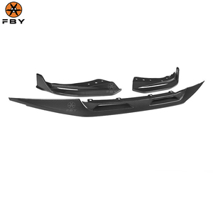 Alta qualità SQ stile carbonio labbro anteriore del paraurti anteriore per <span class=keywords><strong>BMW</strong></span> G22 <span class=keywords><strong>4</strong></span> <span class=keywords><strong>serie</strong></span> G23 coupé 2021 + Kit carrozzeria in fibra di Carbor auto - Product Image 3