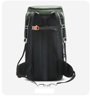 Sac à dos de randonnée imperméable 50L avec housse de pluie, unisexe, pour alpinisme, camping, voyage, en polyester durable, équipement de plein air