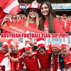 Bandera Austriaca 2026 de 3x5 pies para Partidos de Fútbol, Bandera Brillante para Fanáticos, Bandera para Cubrir el Cuerpo del Automóvil - Product Image 2