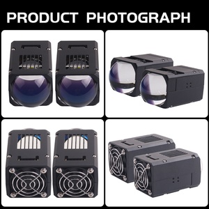 Sanvi M18 <b>Auto</b> <b>Lighting</b> <b>System</b> 53W 60W 6000K LED Projector Lens Led Headlight 1.8 Inch Matrix Retrofit Kits - Product Image 6