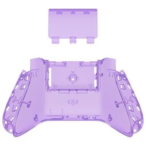 Coque arrière personnalisée transparente violette de remplacement, coque de batterie et coque inférieure pour manette Xbox Series X S - Product Image 1