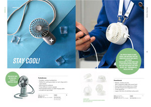 Làm mát không khí 3 mức độ điều chỉnh điện thoại di động cầm tay có thể sạc lại bảng đứng USB mini người hâm mộ - Product Image 3